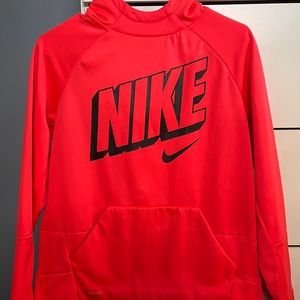 Boys XL Nike Dri Fit Neon Hoodie